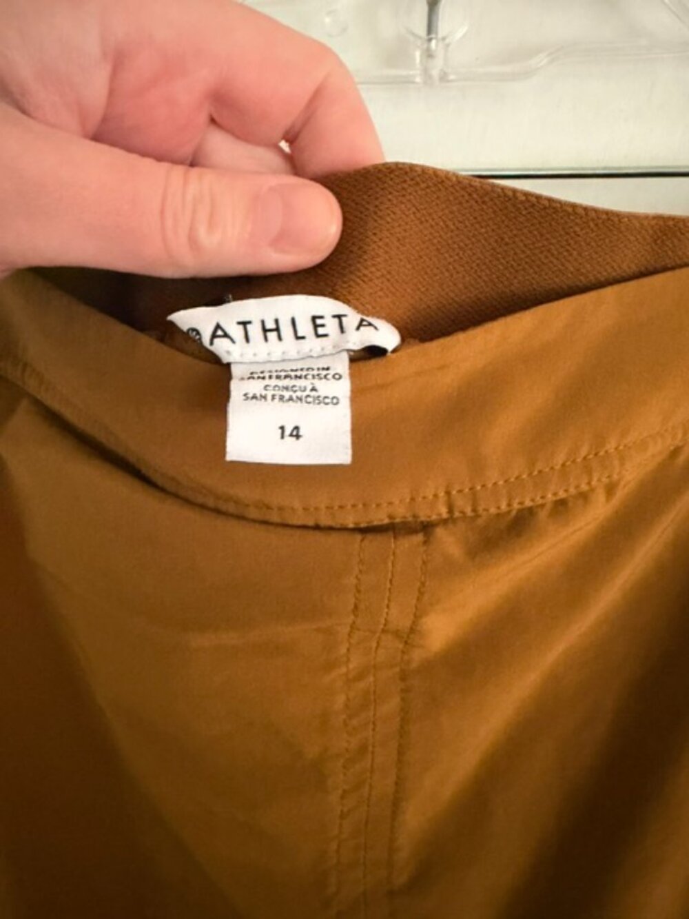 Athleta Caramel Skort – Size 14 – Athletic Golf Tennis Activewear - Picture 4 of 8